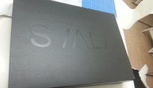 Svala's logotype on package